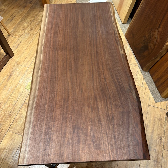 ブラックウォルナット一枚板[1350-680]