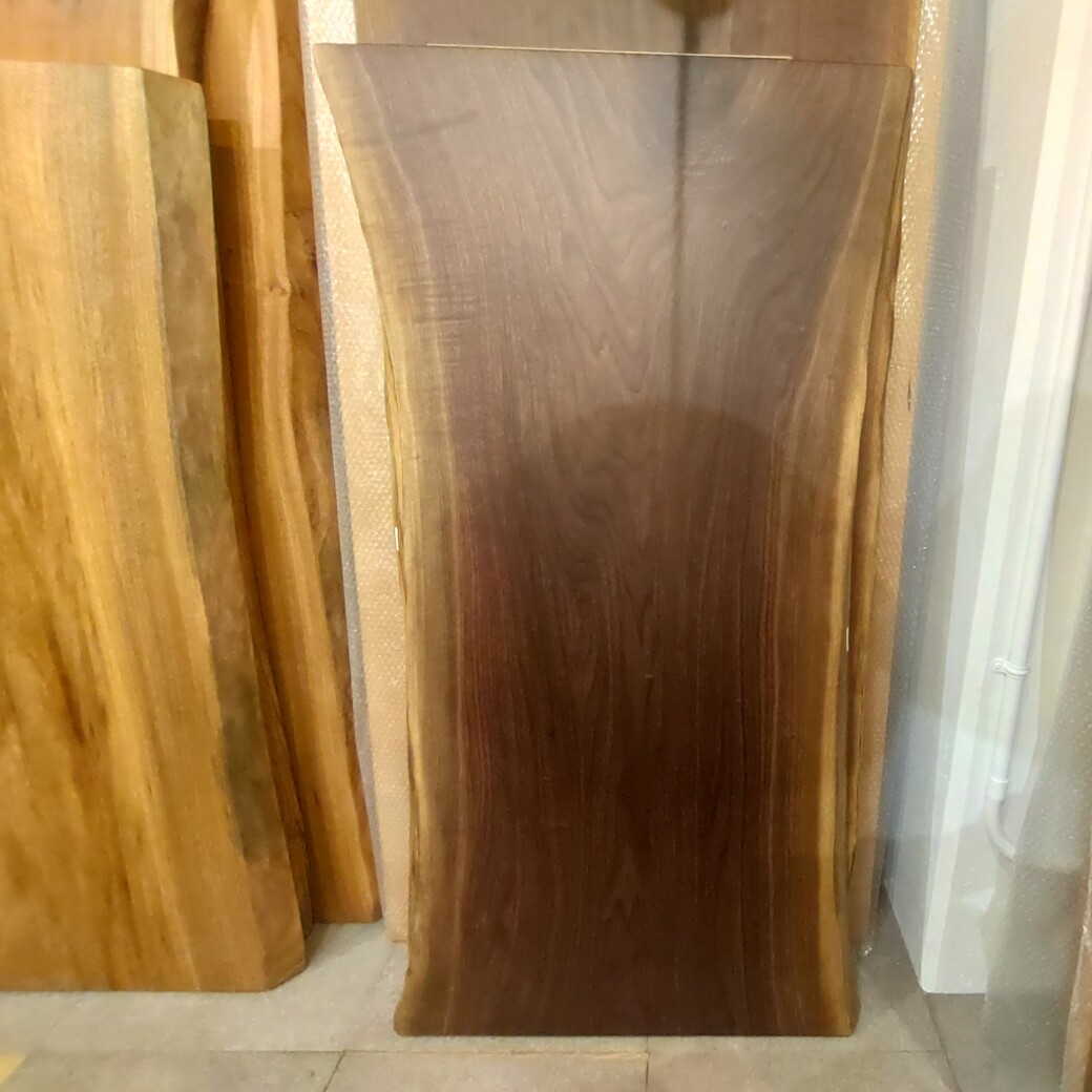 ブラックウォールナット一枚板[1510-800]」 | 葉山家具