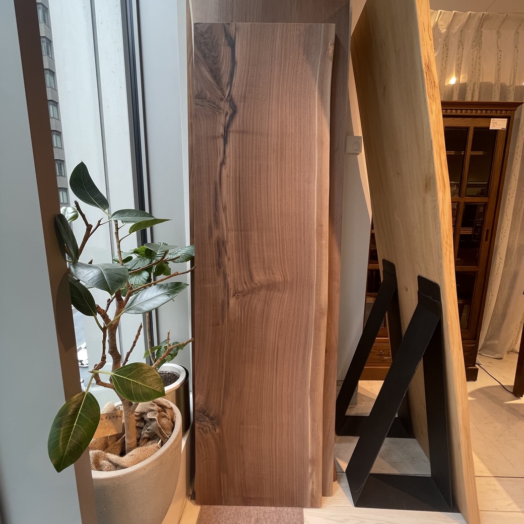 ブラックウォールナット一枚板[1800-500]