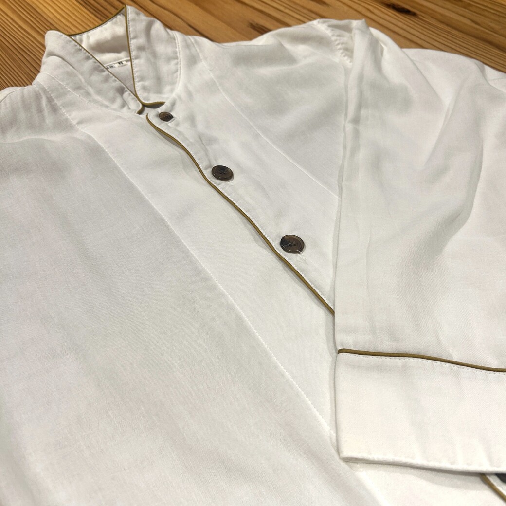 京和晒綿紗2重ガーゼパジャマ