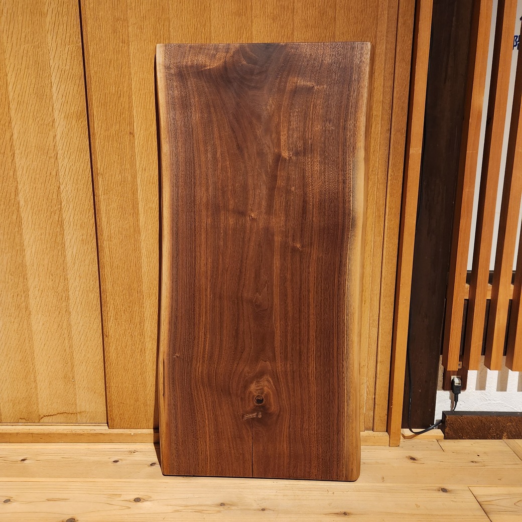 ブラックウォールナット一枚板W1100