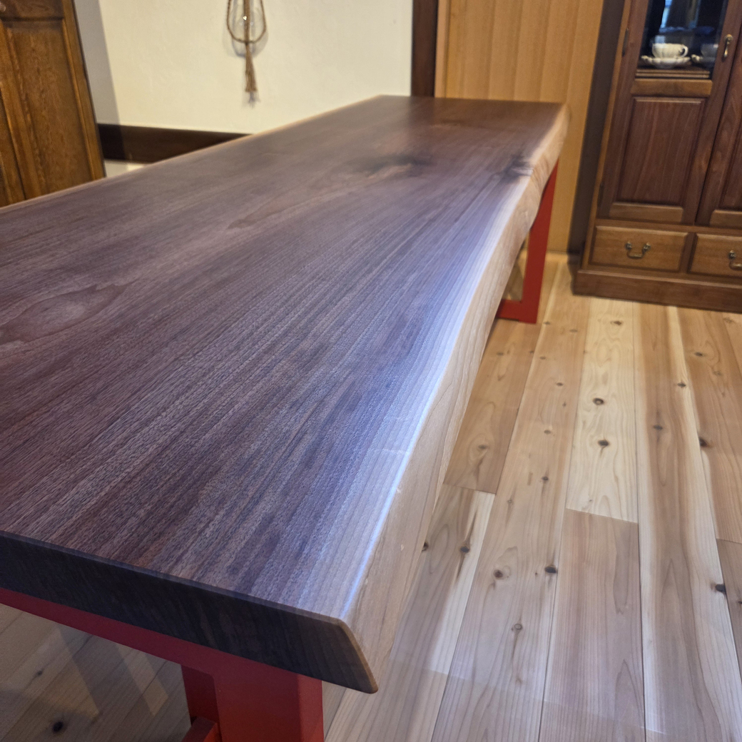 ウォールナット一枚板2100